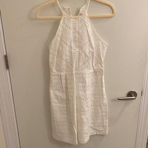 Ann Taylor loft white little dress